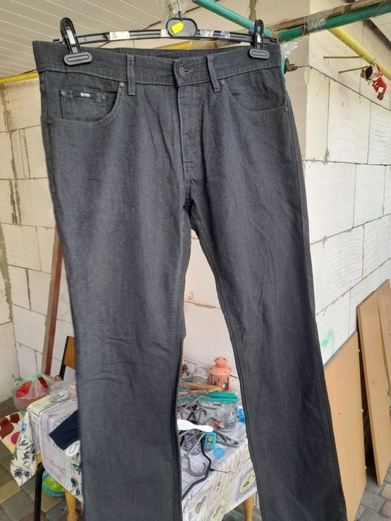 Фирменные штаны джинси Hugo Boss, фото №2