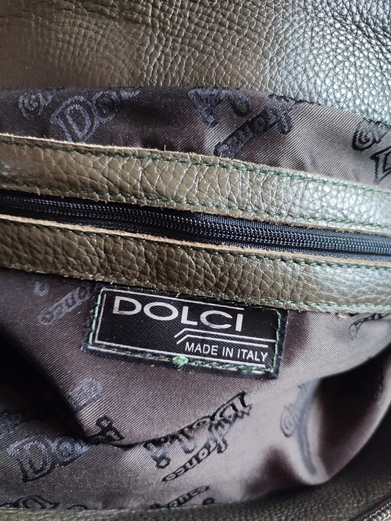 Шкіряна сумка шопер Dolci ,made in Italy, фото №10