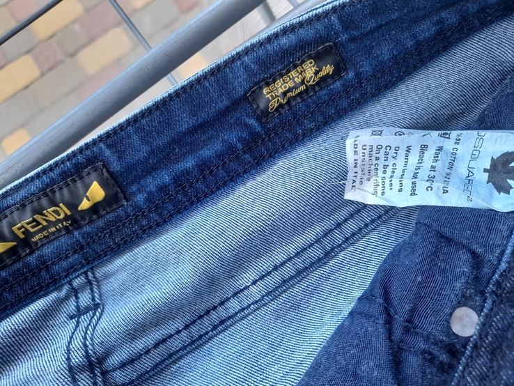 Фірменные штаны Fendi розмір 30, фото №4