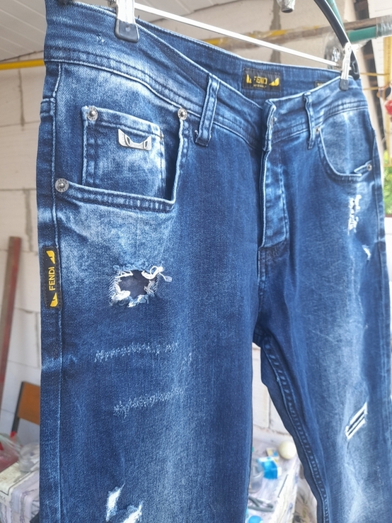 Фірменные штаны Fendi розмір 30, фото №6