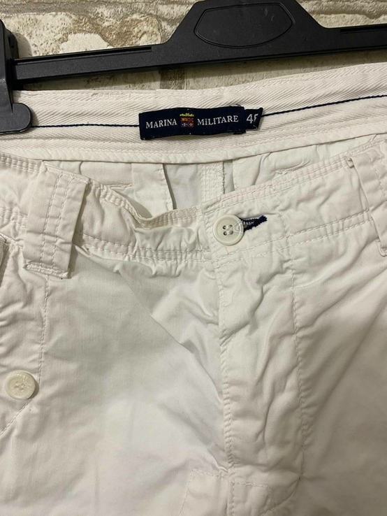 Белые мужские шорты marina militare, numer zdjęcia 3