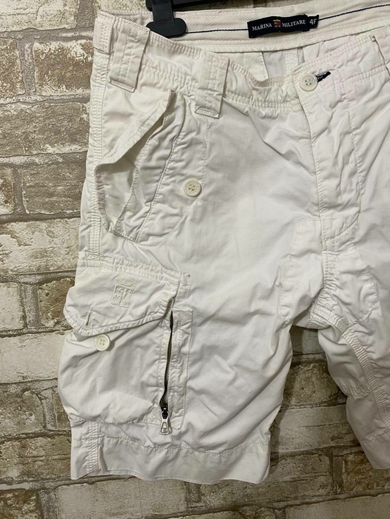 Белые мужские шорты marina militare, photo number 4