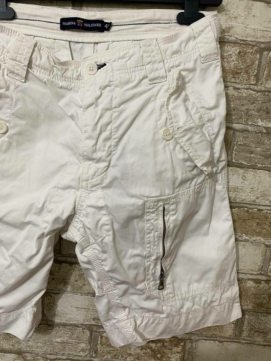 Белые мужские шорты marina militare, фото №5