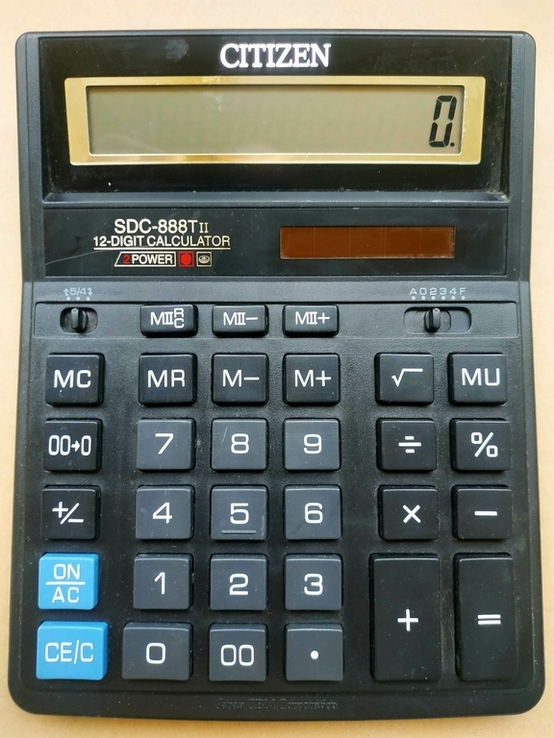 Настольный калькулятор CITIZEN SDC-888T