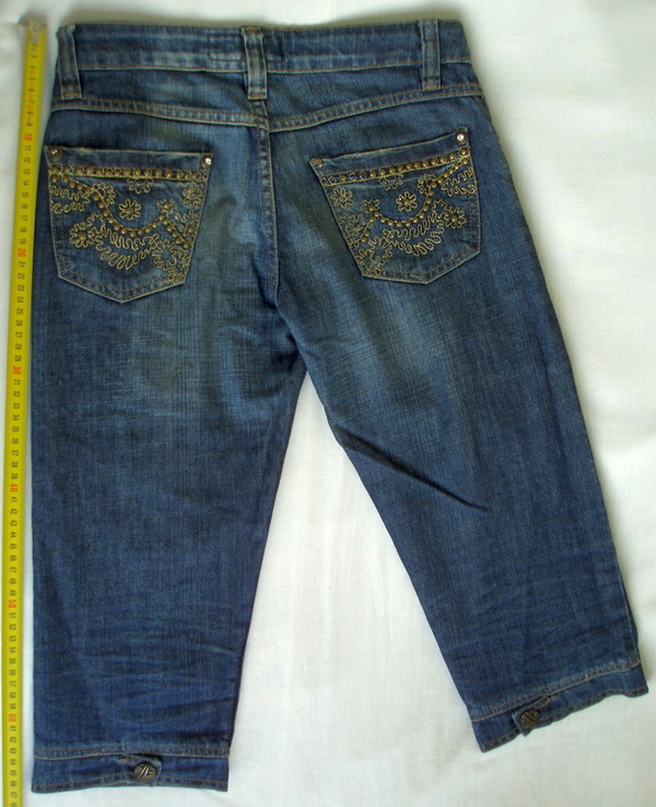 Шорты женские джинсовые длинные, numer zdjęcia 6