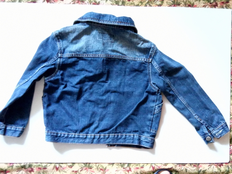 Курточка детская джинсовая фирменная и для девочки и для мальчика, фото №6