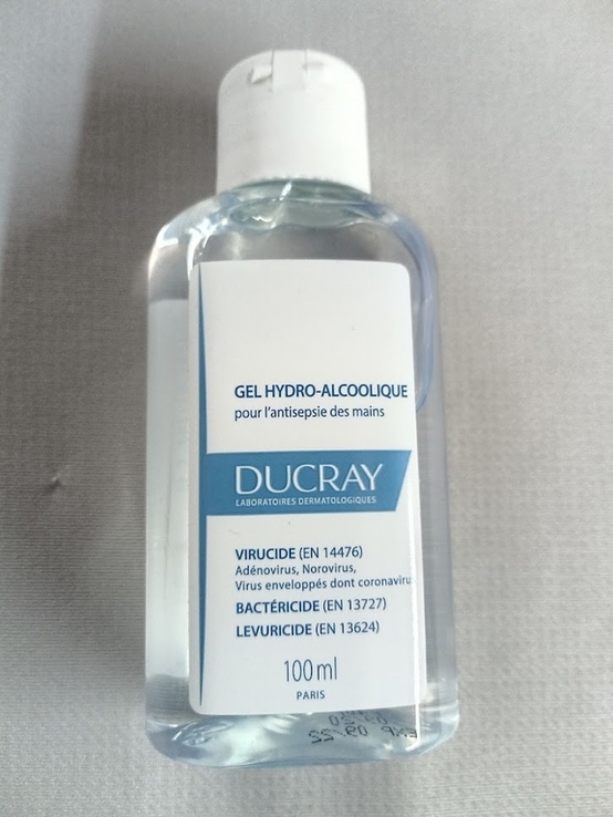 Антисептик для рук ducray gel hydro-alcoolique 100ml, фото №3