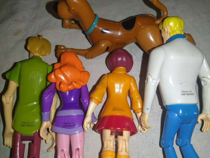 Шарнирные фигурки Scooby-Doo Hanna Barbera (беспл.достав.возм.) Шарнірні фігурки Скубі Ду, фото №8