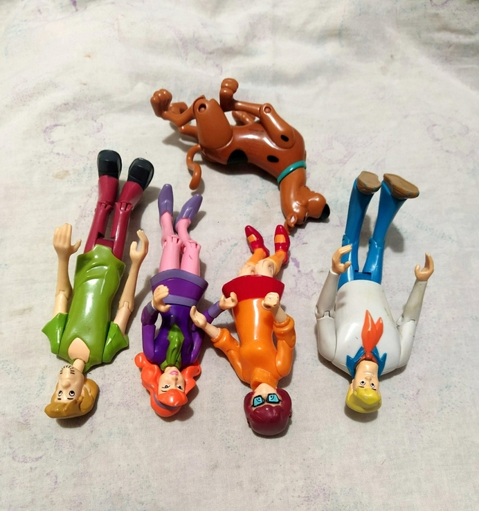 Шарнирные фигурки Scooby-Doo Hanna Barbera (беспл.достав.возм.) Шарнірні фігурки Скубі Ду, photo number 9