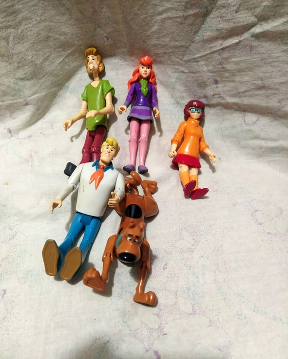 Шарнирные фигурки Scooby-Doo Hanna Barbera (беспл.достав.возм.) Шарнірні фігурки Скубі Ду, фото №10