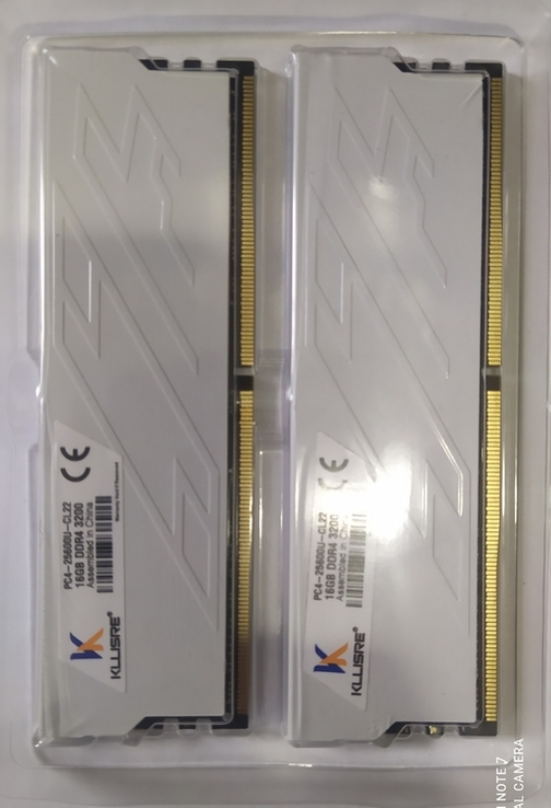 Kllisre 2x16Gb DDR4 3200, numer zdjęcia 4