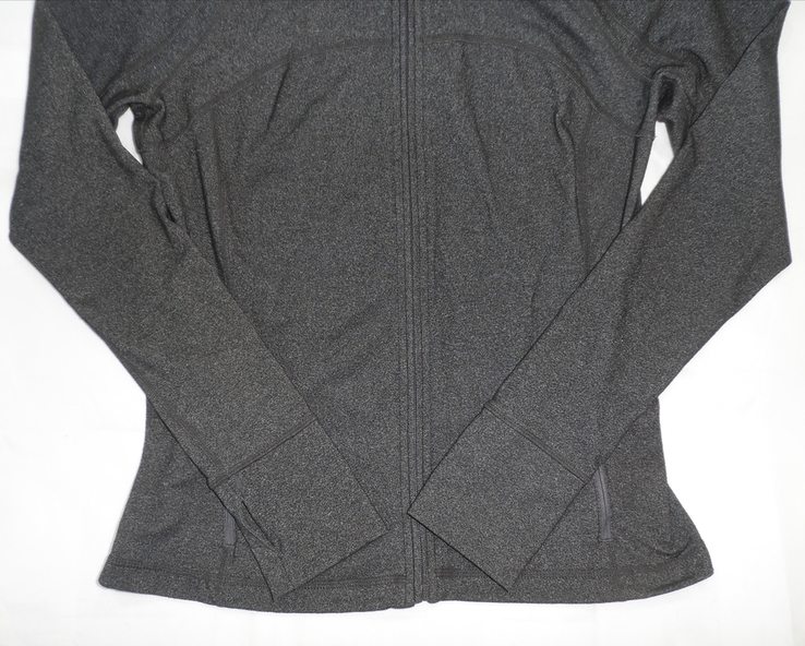 Куртка спортивна софтшел демісезон літо сіра розмір М, фото №6