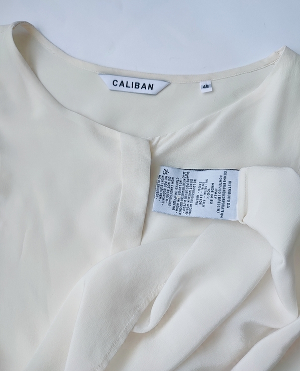 Базова шовкова блуза Caliban, 100% шовк, Італія, photo number 12