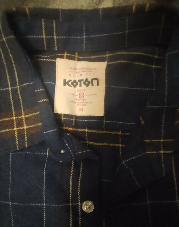 Рубашка бренда KOTON. Размер M, фото №8