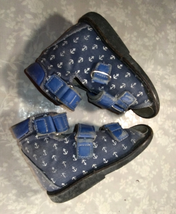 Обувь детская ортопедическая летняя, длина стельки 16 см (24-й размер), фото №12
