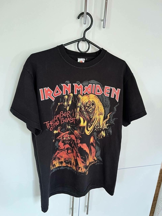 Iron Maiden Футболка 2010 Vintage The Number Of The Beast РозмірM, photo number 2