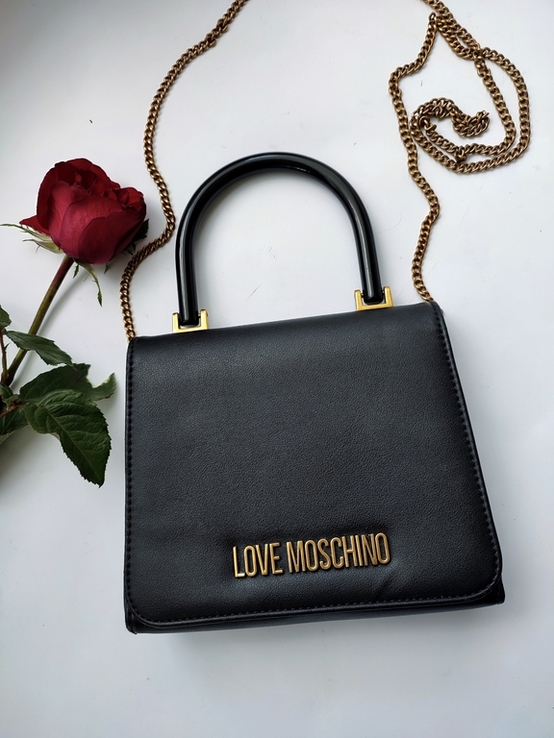Маленькая сумка из коллекции Love Moschino оригинал, photo number 4