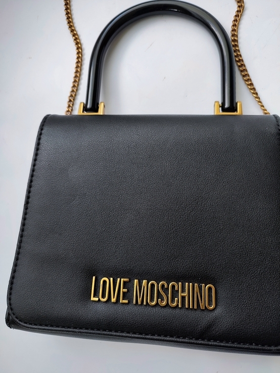 Маленькая сумка из коллекции Love Moschino оригинал, photo number 6