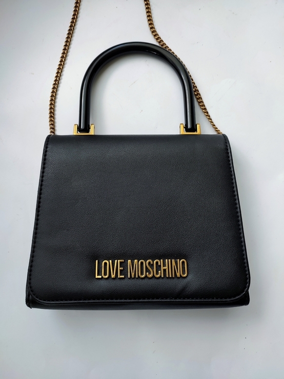 Маленькая сумка из коллекции Love Moschino оригинал, photo number 10