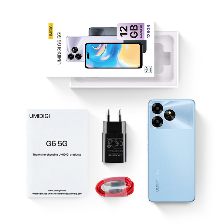 Смартфон Umidigi G6 5G NFC 12/128 ГБ Глобальная Версия, numer zdjęcia 7