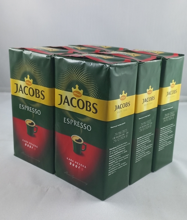Кава мелена Jacobs Espresso 230 грам, фото №2