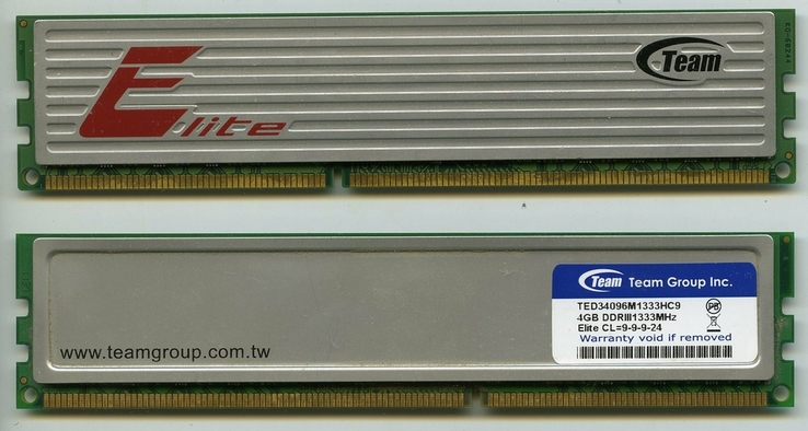 DDR III 4GB 1333 MHz