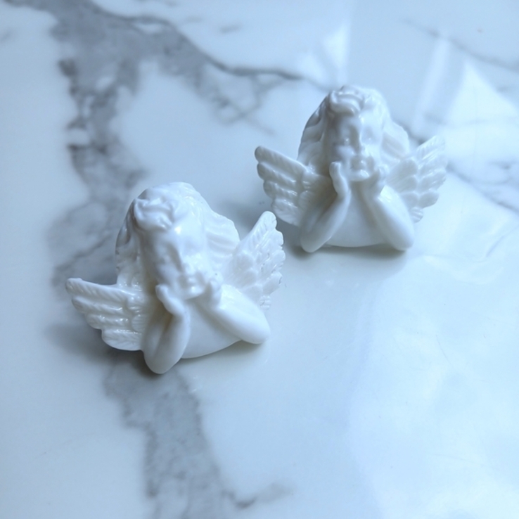 Сережки пусети нові з ангелами амури, фото №5