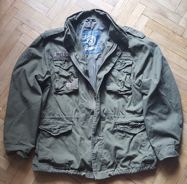Куртка Brandit M65 Giant vintage clothing XL, numer zdjęcia 10