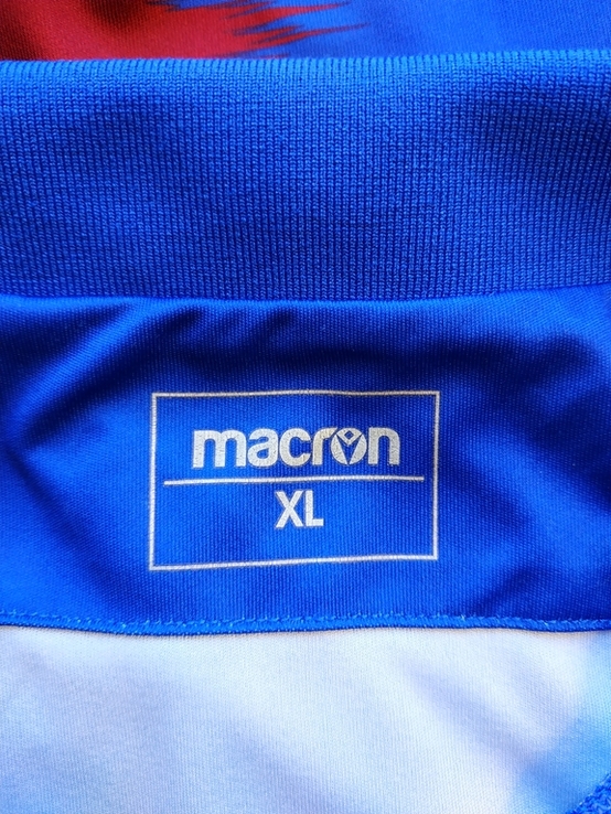 Футболка чоловіча синя MACRON стрейч p-p XL, numer zdjęcia 7