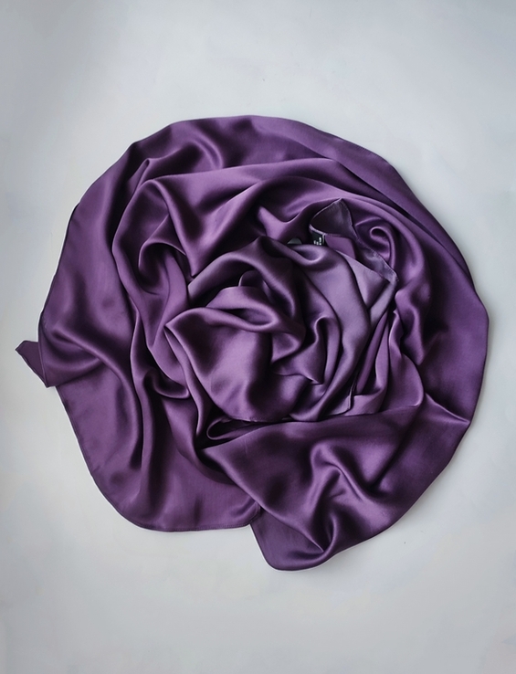 Стильный шелковый женский шарф палантин, Италия, фото №5