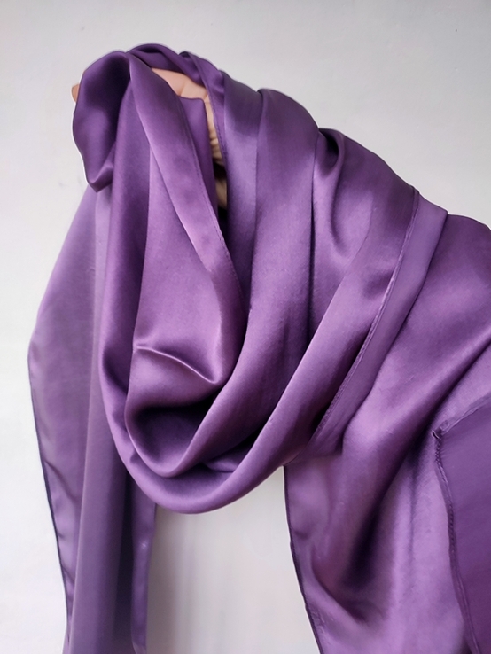 Стильный шелковый женский шарф палантин, Италия, numer zdjęcia 8