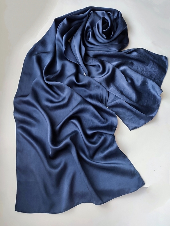 Стильный шелковый женский шарф палантин, Италия, numer zdjęcia 2