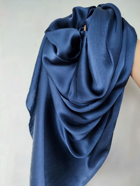 Стильный шелковый женский шарф палантин, Италия, numer zdjęcia 12