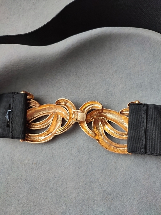 Эластичный пояс ремень стрейч на резинке Zara, фото №12