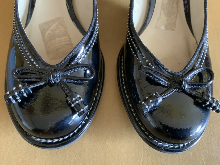 Туфли лакированные clarks, натуральная кожа, р.36/uk3,5, фото №9