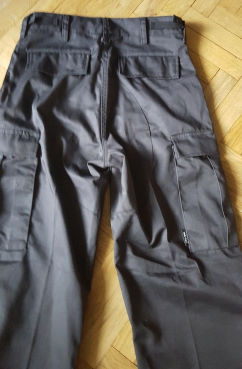 Польові штани Mil-Tec trousers, hot weather black pattern combat XS, numer zdjęcia 9