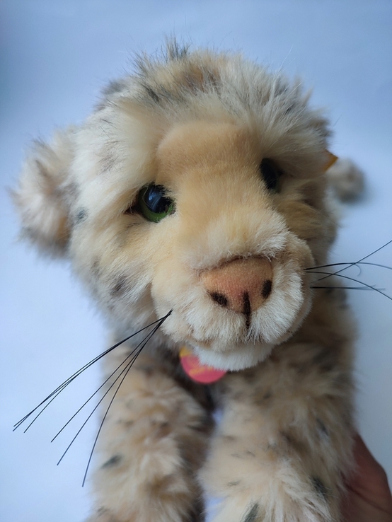 Вінтажна коллекційна іграшка гепард леопард STEIFF 102844 Molly BabyLowe, numer zdjęcia 13