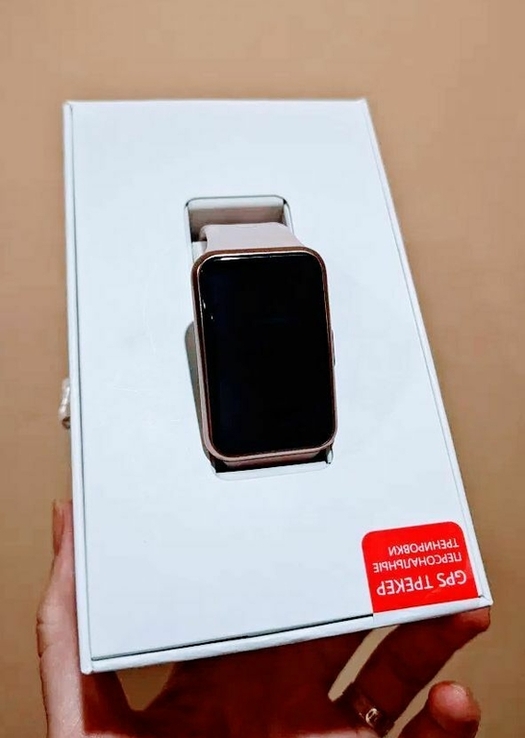 Смарт часы Huawei Watch Fit Sakura Pink в идеальном состоянии, photo number 3