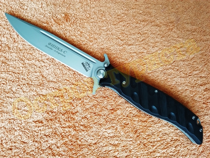 Нож складной Нокс Финка на подшипниках сталь D2 China реплика, фото №4