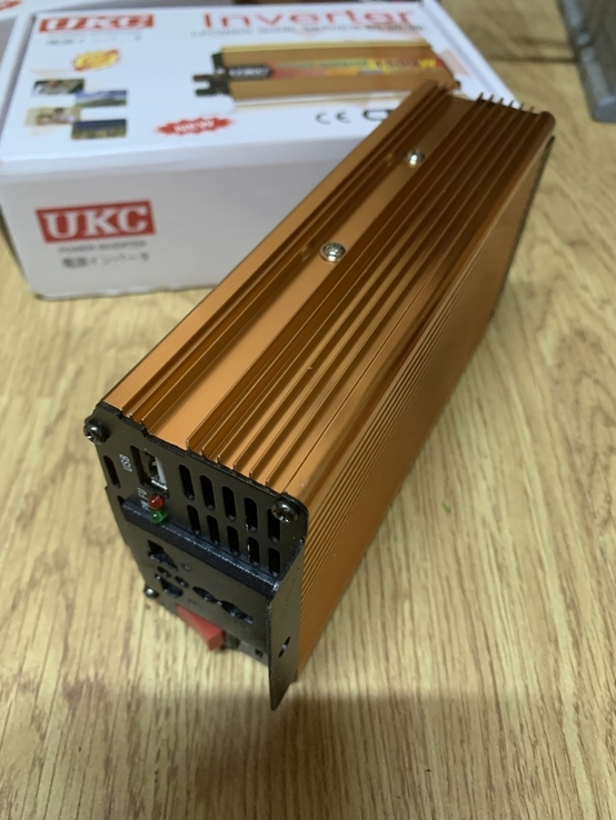 Перетворювач інвертер AC/DC 12В 1500Вт UKC SSK-1500W, фото №7
