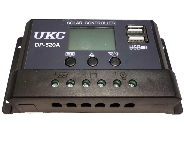 Сонячний контролер заряда Solar controler 10A LD-510A UKC / контролер для сонячної панелі, photo number 4