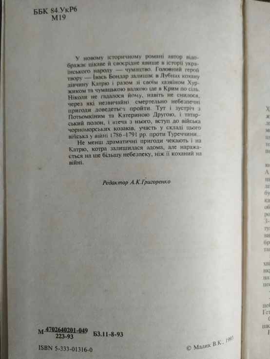 Володимир Малик. Чумацький Шлях., фото №5