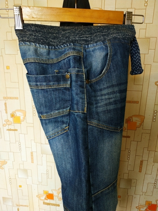 Штани дитячі джинсові F &amp; F на 7-8 років, photo number 7
