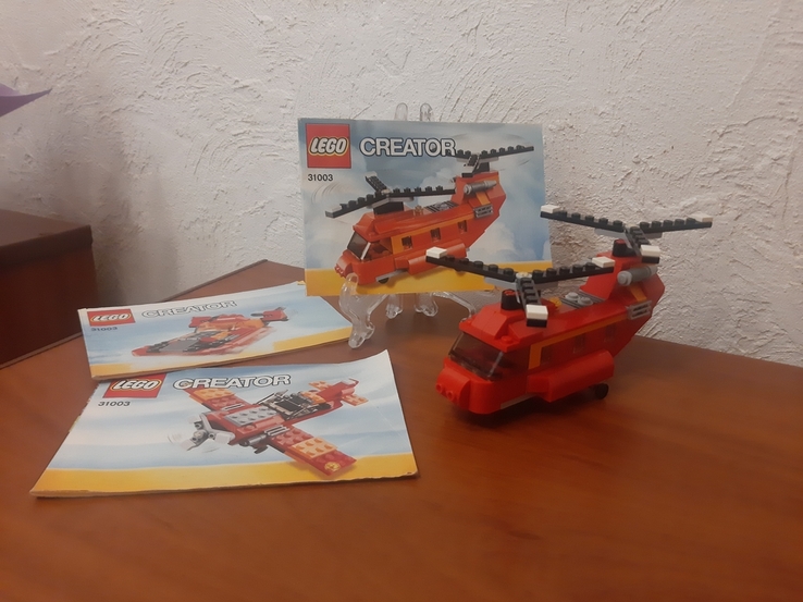 Набор Лего Lego Creator 3в1 Грузовой вертолет 31003, photo number 2