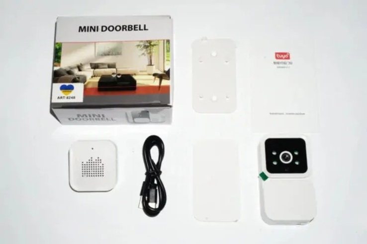 Беспроводной дверной видеозвонок WiFi Smart Doorbell M6, фото №6