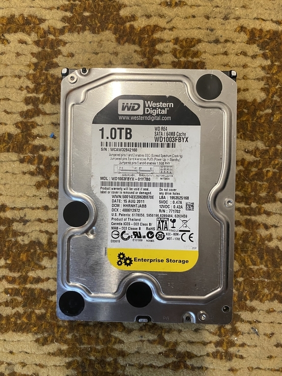 Жорсткий диск 1 TB WD, photo number 2