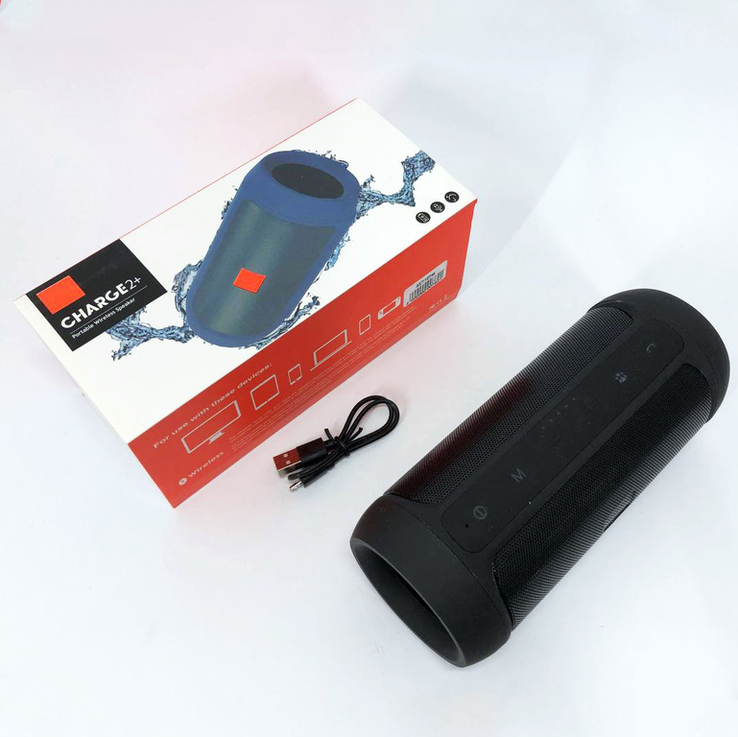 Колонка JBL CHARGE2 + J2 (аналог) Колір: чорний, photo number 6