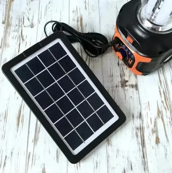 Портативная автономная солнечная система Solar Light AT-9016 походный переносной фонарь, numer zdjęcia 9