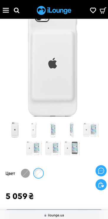 Чехол-аккумулятор Apple Smart Battery Case, photo number 4