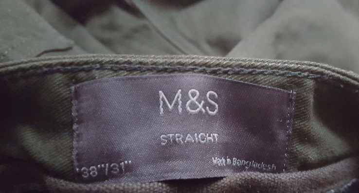 Штани карго олива M&amp;S straicht, numer zdjęcia 3